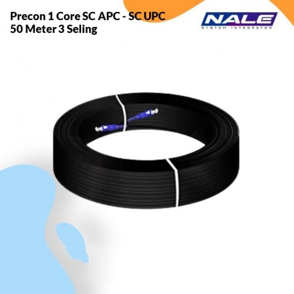 Precon 1 Core SC APC - SC UPC 50 Meter 3 Seling