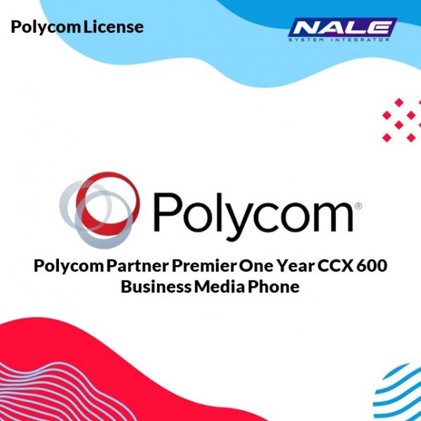 Polycom Partner Premier One Year CCX 600 Business Media Phone