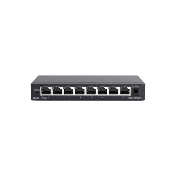 Reyee RG-ES108D Unmanaged Desktop Switch