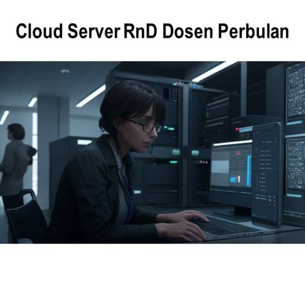 Cloud Server RnD Dosen vCPU 16 Core Ram 32 GB Storage 500 GB NVME Per Bulan